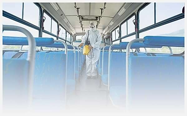 Sprzątanie, czyszczenie autobusów